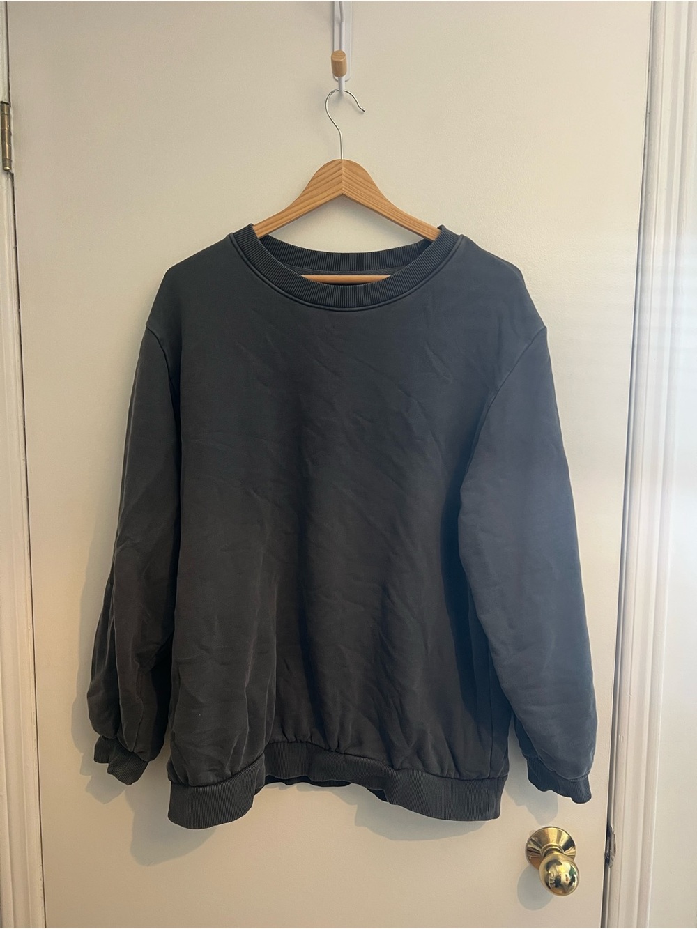 Crewneck Sweatshirt - Charcoal Gray